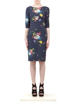 Erdem&nbsp;Cecile stretch floral-printed dress