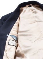 Click To Enlarge Bee embroidery cashmere pyjama blazer