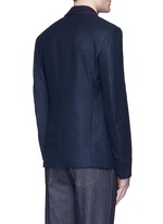 Back View -Click To Enlarge Bee embroidery cashmere pyjama blazer