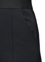 Detail View -Click To Enlarge 'Natasha' pintuck seam culottes