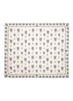 Main View -Click To Enlarge 'Kings & Queens' skull silk chiffon scarf