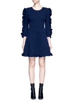 Main View -Click To Enlarge Ruffle trim dress