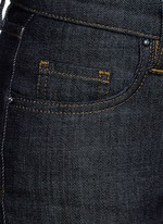 Detail View -Click To Enlarge Cotton blend flared jeans