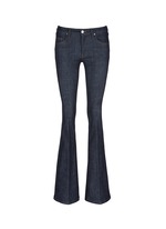 Main View -Click To Enlarge Cotton blend flared jeans