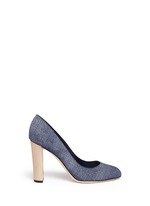 jimmy choo denim pump