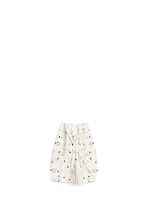 Main View -Click To Enlarge 'Jen' small stud leather flat bucket bag