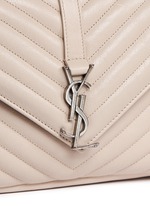 Detail View -Click To Enlarge 'Monogram Collège' medium matelassé leather bag