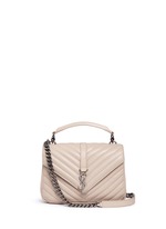 Main View -Click To Enlarge 'Monogram Collège' medium matelassé leather bag