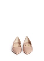 Figure View -Click To Enlarge 'Zoya' wavy patent leather skimmer flats