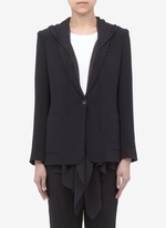 Elizabeth and James&nbsp;Mona layered crepe jacket