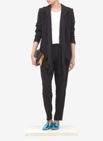 Elizabeth and James&nbsp;Mona layered crepe jacket