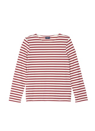 Main View - Click To Enlarge Main View - Click To Enlarge - Saint-James - 'Minquiers Moderne' stripe unisex long sleeve T-shirt