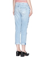 Back View -Click To Enlarge 'The Fling' distressed jeans