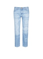 Main View -Click To Enlarge 'The Boyfriend' bandana print jeans