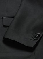 Click To Enlarge 'Beverly Hills' satin trim wool-silk tuxedo suit