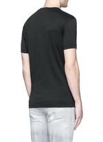 Back View -Click To Enlarge Punk skull print T-shirt