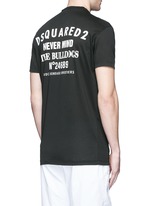 Back View -Click To Enlarge Multi zip T-shirt