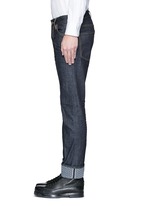 Detail View -Click To Enlarge 'Slim' rolled cuff jeans