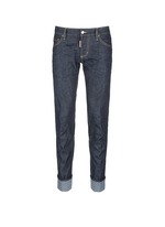 Main View -Click To Enlarge 'Slim' rolled cuff jeans