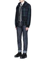 Figure View -Click To Enlarge 'Slim' rolled cuff jeans