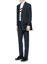 Figure View -Click To Enlarge 'Paris' stretch wool suit