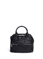 Main View -Click To Enlarge 'Eugene' washed leather zip satchel