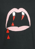 Detail View -Click To Enlarge 'Blood Luster' print cotton T-shirt
