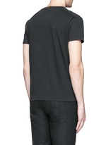 Back View -Click To Enlarge 'Blood Luster' print cotton T-shirt