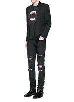 Figure View -Click To Enlarge 'Blood Luster' print cotton T-shirt