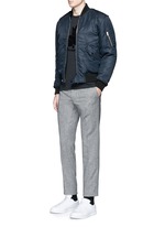 Figure View -Click To Enlarge 'Airman' flocked velvet patch T-shirt