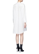 Back View -Click To Enlarge 'Esloane' oversized cotton poplin shirt dress
