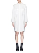 Main View -Click To Enlarge 'Esloane' oversized cotton poplin shirt dress