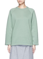 Main View -Click To Enlarge 'Cassie' cotton blend fleece sweatshirt