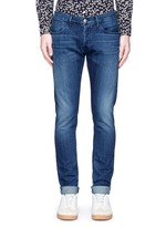 Detail View -Click To Enlarge 'M5' selvedge denim slim fit jeans