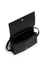 Detail View -Click To Enlarge 'Feline' leather crossbody bag
