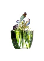Main View -Click To Enlarge Contentment and Longevity double vase