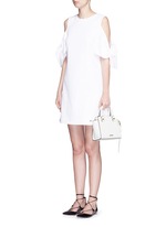 Detail View -Click To Enlarge 'Avery' micro saffiano leather tote bag