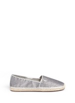 Main View -Click To Enlarge 'Kendrick' glitter gridwork espadrilles