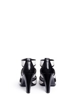 Back View -Click To Enlarge 'Berkley' caged leather sandals