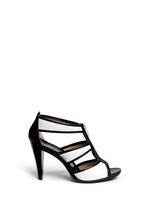 Main View -Click To Enlarge 'Berkley' caged leather sandals
