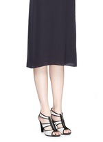 Figure View -Click To Enlarge 'Berkley' caged leather sandals