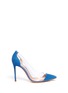 Main View - Click To Enlarge Main View - Click To Enlarge - Gianvito Rossi - Clear PVC suede pumps