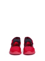 Front View -Click To Enlarge Strap mesh neoprene effect sneakers