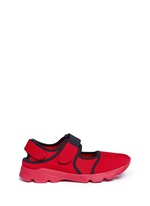 Main View -Click To Enlarge Strap mesh neoprene effect sneakers