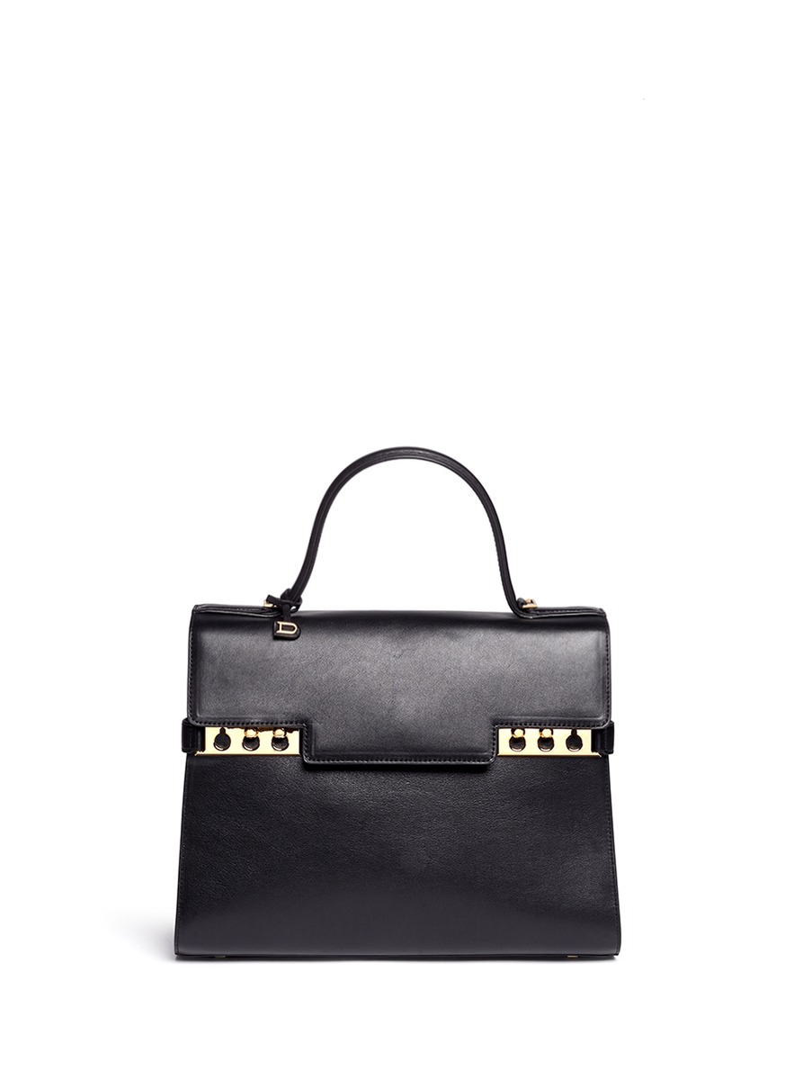 DELVAUX - Tempete GM calf satchel | Black Day Shoulder Bags ...
