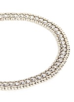 Detail View -Click To Enlarge 'Solange' beaded Swarovski crystal necklace