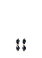Main View -Click To Enlarge 'Becky' Swarovski crystal drop earrings