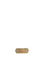 Main View -Click To Enlarge 'New Broome' Swarovski crystal elastic ring