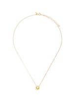 Main View -Click To Enlarge 'Happy' 18k yellow gold chain pendant necklace