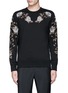 Main View - Click To Enlarge Main View - Click To Enlarge - Alexander McQueen - Floral embroidery sweatshirt
